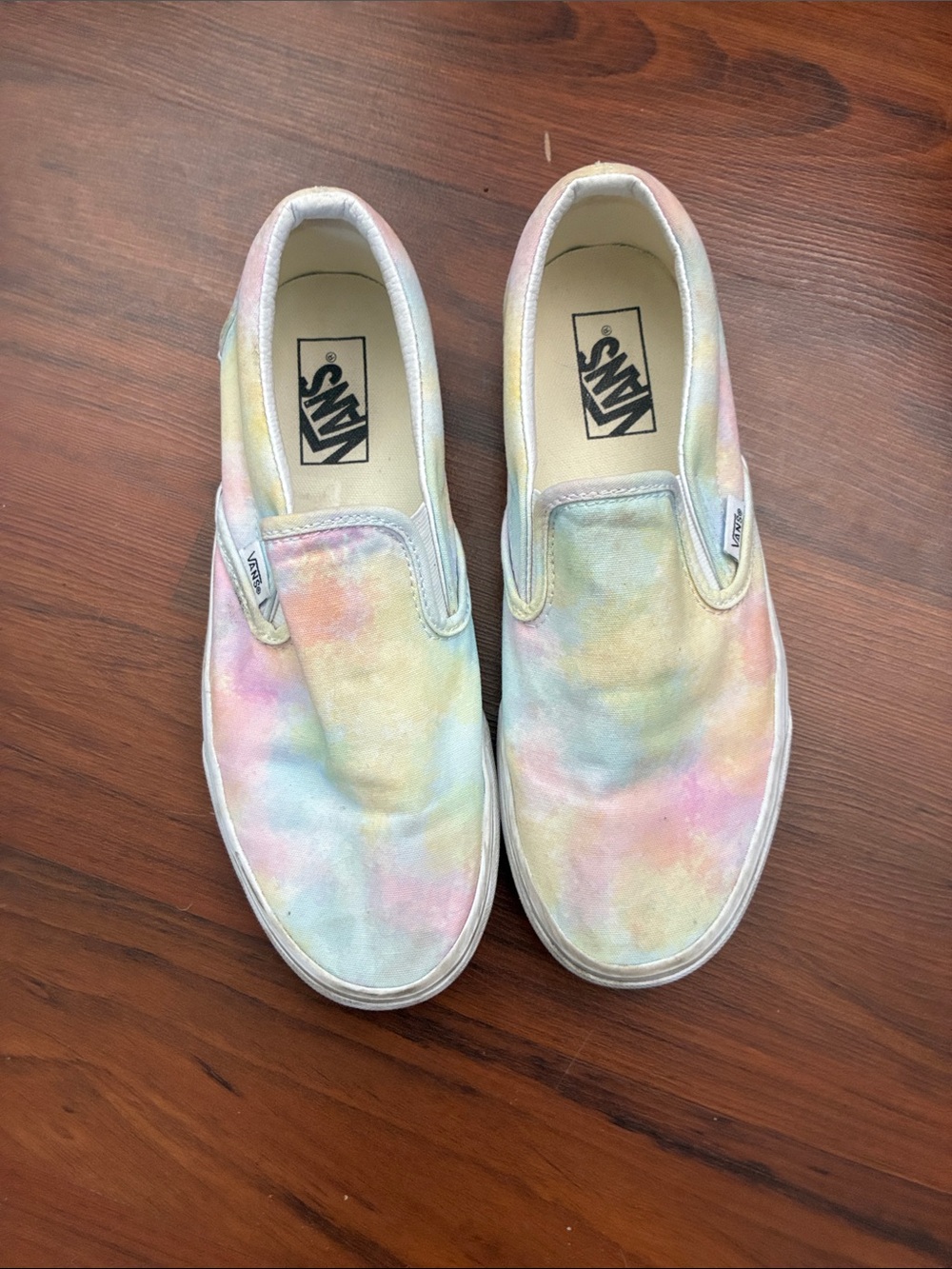 Vans pastel Slip-On. Size 8.5
